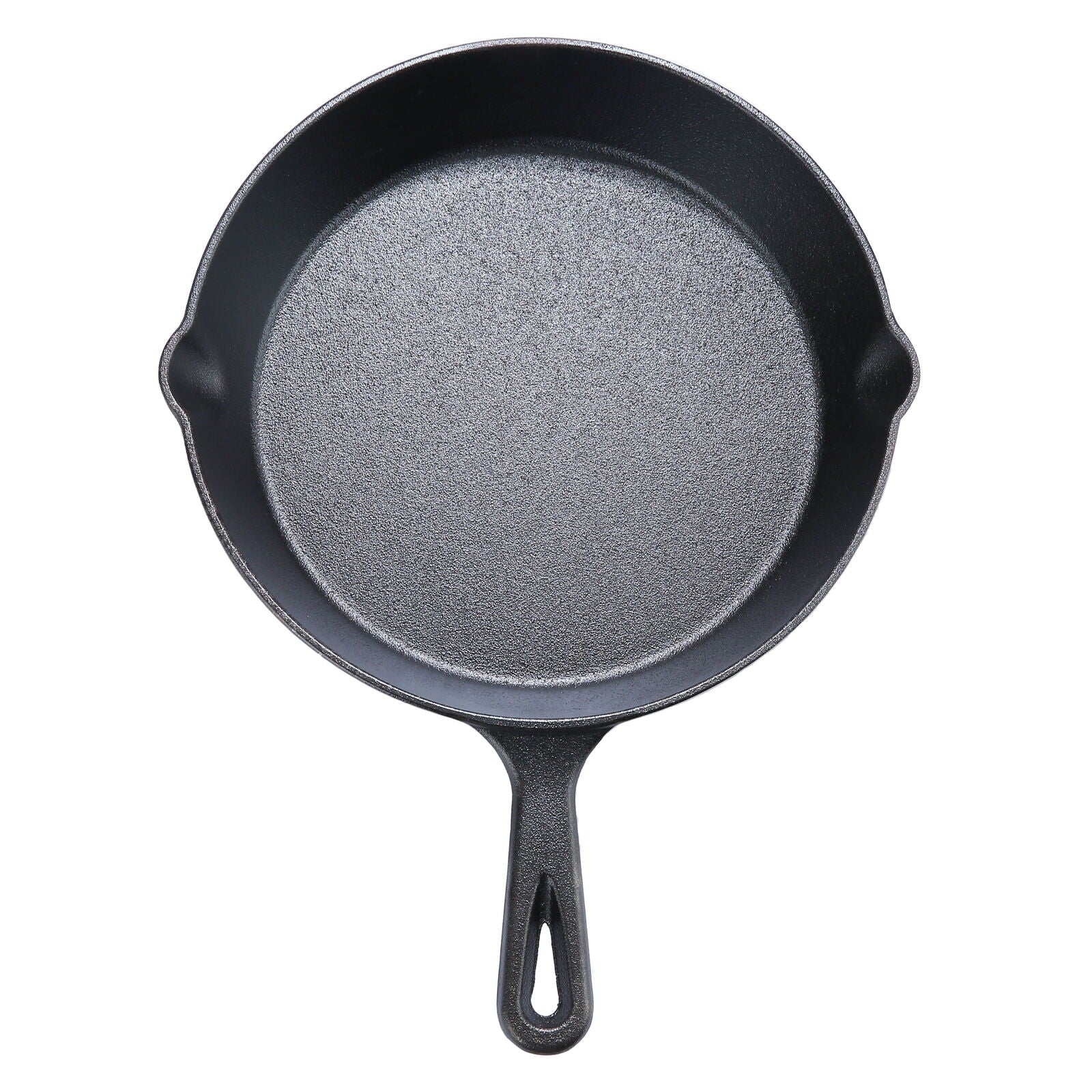 10.5" Pre-Seasoned Cast Iron Skillet - Ideal for Home & Outdoor Cooking