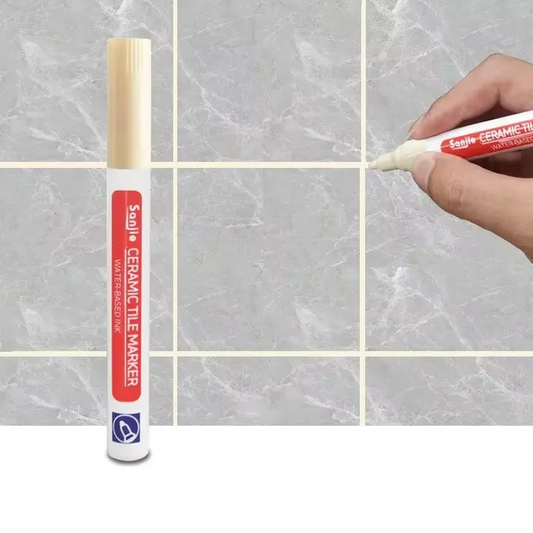 12 Color White Waterproof Tile Marker Grout Pen Wall Seam Pen for Tiles Floor