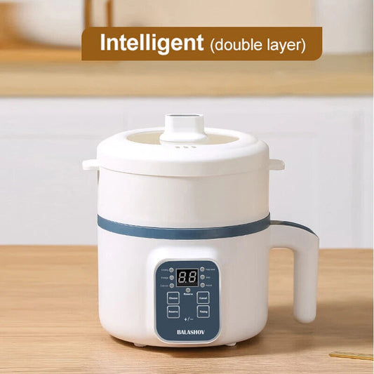 1.7L Smart Electric Rice Cooker - Non-Stick Multi Cooker for Home Use