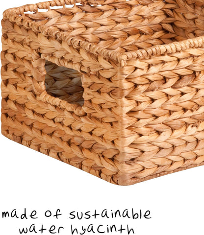 Nesting Banana Leaf Baskets, Multisize, 3-Pack,Natural