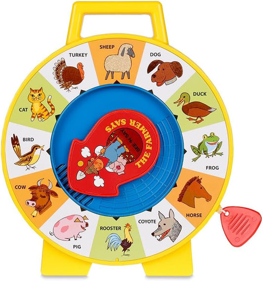 Fisher Price Classics - Farmer Says See 'N Say - Vintage Interactive Learning Toy for Children Ages 18 Months+