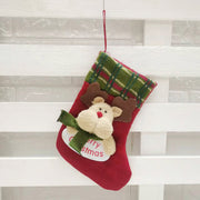 Fashion Personalized Christmas Socks Gift Bag