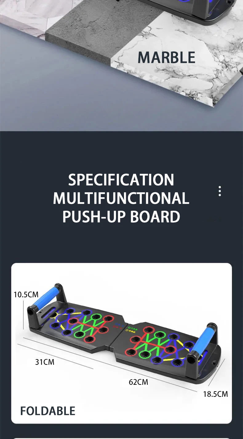 Foldable Push-Up Board for Ultimate Strength Training