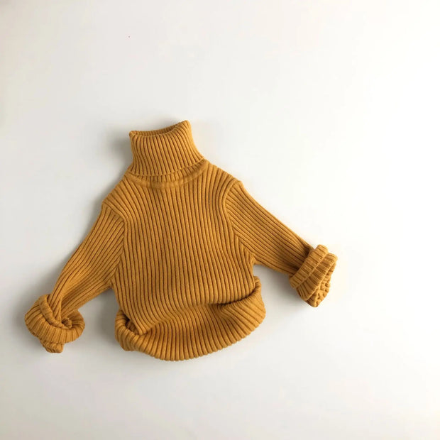 Autumn Winter Children Sweaters Solid Girls Sweater