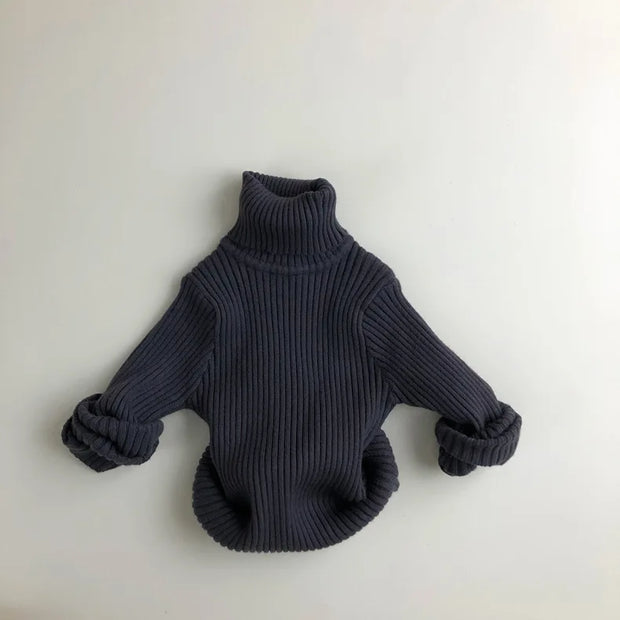 Autumn Winter Children Sweaters Solid Girls Sweater