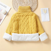 Velvet Thickening Children Autumn Fashion Sweaters Kids Top Boys Clothing