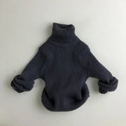 Autumn Winter Children Sweaters Solid Girls Sweater