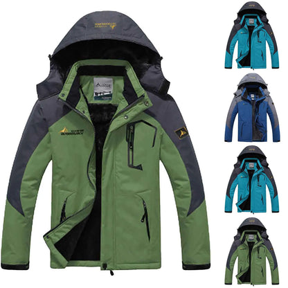 Winter Jacket Outdoor Skiing Snow Jacket Warm Wool Jacket Sprinter Jacket Winter Warm Thickened Solid Color Jacket