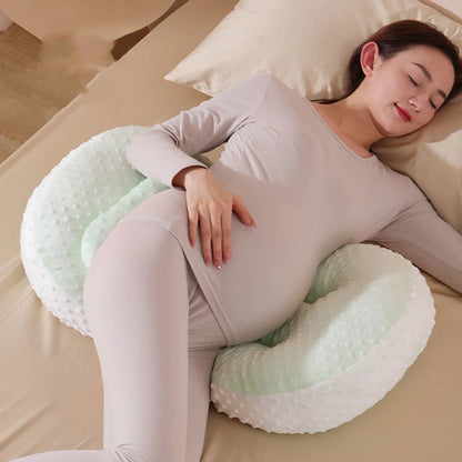 Multifunctional Pregnancy Pillow – Side Sleeping Waist & Belly Support Cushion