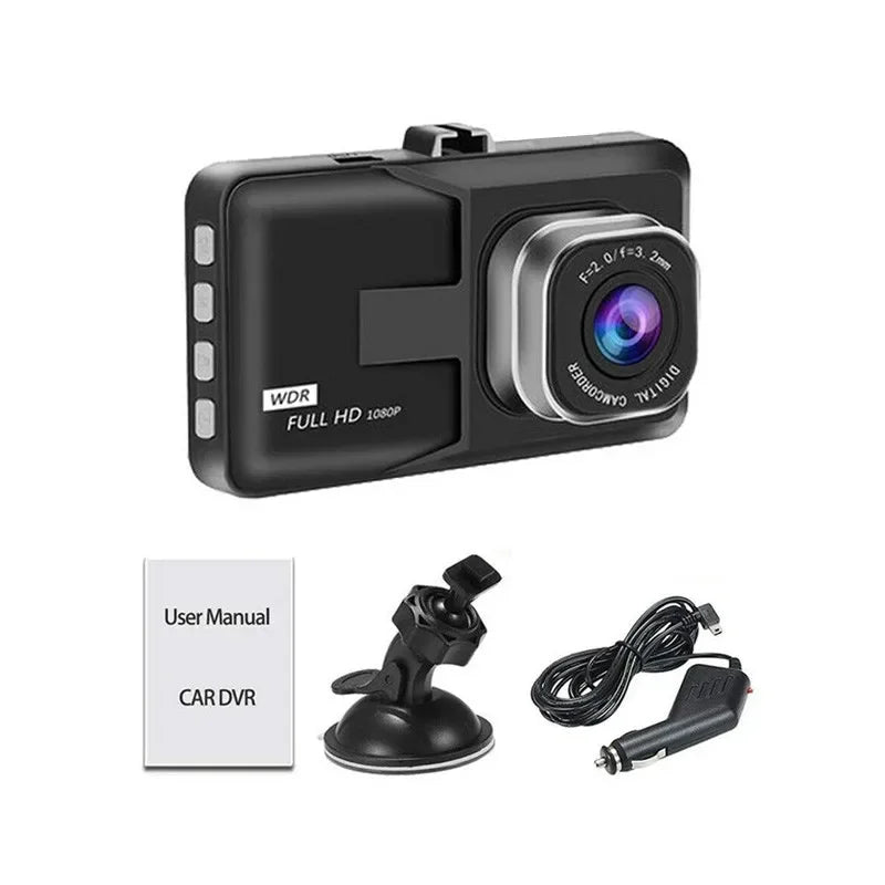 1080P Car Dvr Dash Cam Dashcam Full HD Video Recorder Vehicle Dash Camera 170° Wide Angle G-Sensor Night Vision Loop Recording