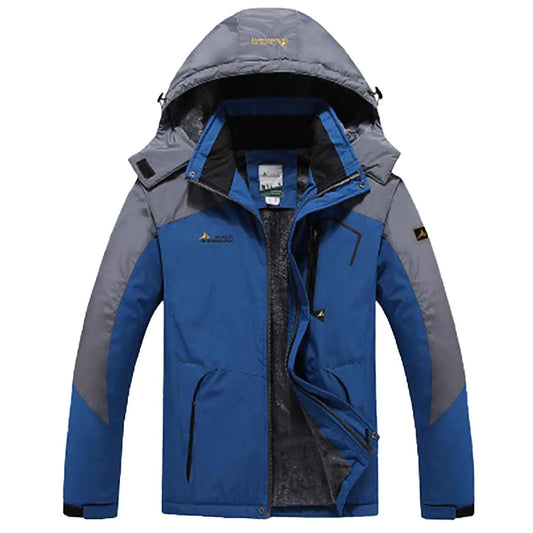 Winter Jacket Outdoor Skiing Snow Jacket Warm Wool Jacket Sprinter Jacket Winter Warm Thickened Solid Color Jacket