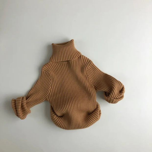 Autumn Winter Children Sweaters Solid Girls Sweater