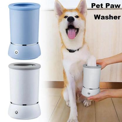 Paw Brush Automatic Dog Paw Cleaner Easy One-Touch Operation for Small Medium Large Breed Dogs Rechargeable Pet Foot Washer Cup