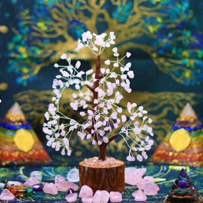 7 Chakra Crystal Tree – Natural Stone Feng Shui Decor for Positive Energy & Meditation