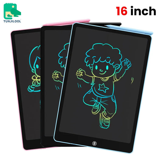 16 Inch LCD Drawing Board Writing Tablet Digit Magic Blackboard Art Painting Tool Kids Toys Brain Game Child Best Gift