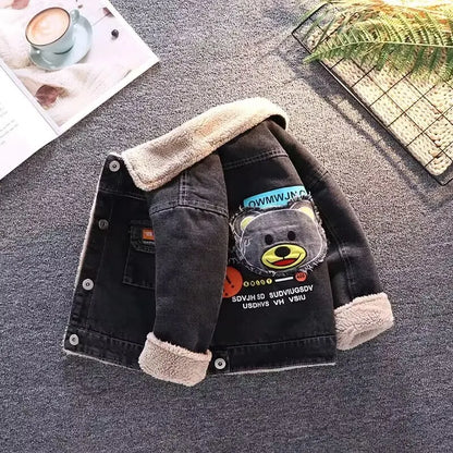 Winter Fashion Baby Girl Coat Children Boys Thicken Warm Jacket Kids Coat Toddler Casual Cotton Costume Infant Sportswear