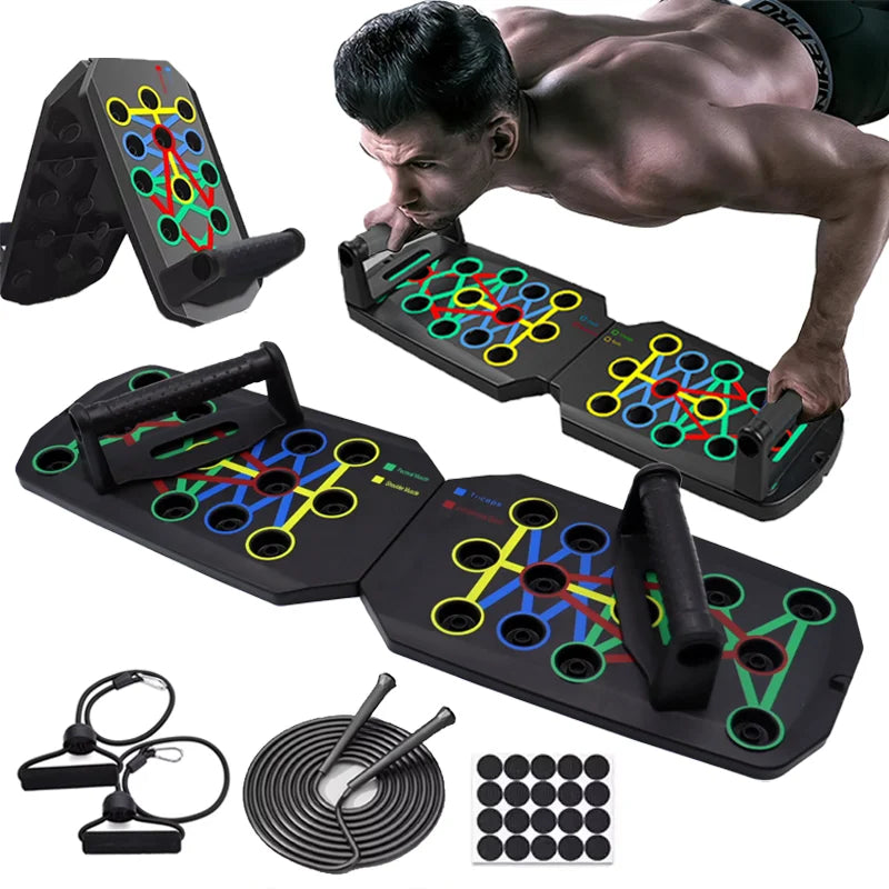 Foldable Push-Up Board for Ultimate Strength Training