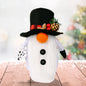 Christmas Snowman Elk Elderly Faceless Baby Doll Ornaments