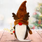 Christmas Snowman Elk Elderly Faceless Baby Doll Ornaments