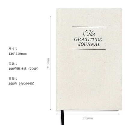 The Five Minute Journal Daily Gratitude Notebook A5 Size Hardcover Reflection & Manifestation Journal for Mindfulness Diary